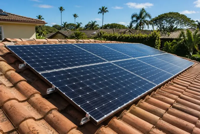 Installation de panneaux solaires à Loyat